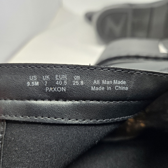 Zodiac Combat Women's Paxon Boots Sz 9.5M Black Faux Leather Lace & Zip Heeled - Picture 12 of 13